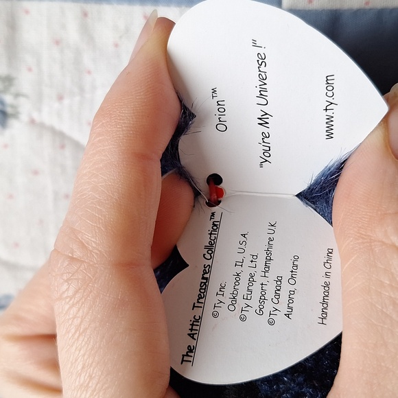 TY ORION Beanie Babies Bear - Picture 4 of 4